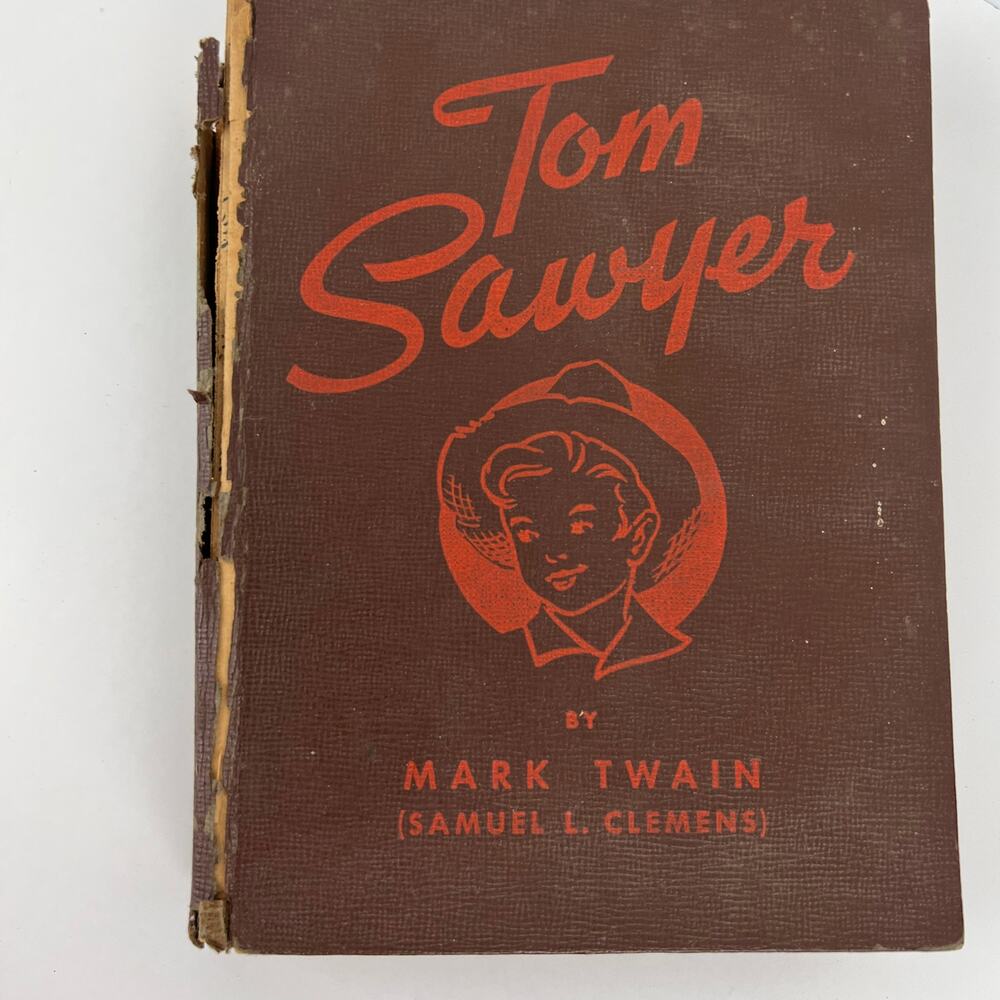 Mark Twain Samuel L. Clemens Tom Sawyer 1944 Whitman Publishing Co